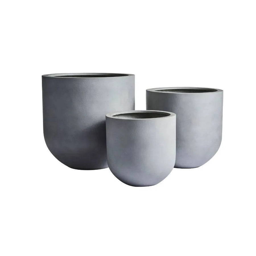 Private Label garden pot grey