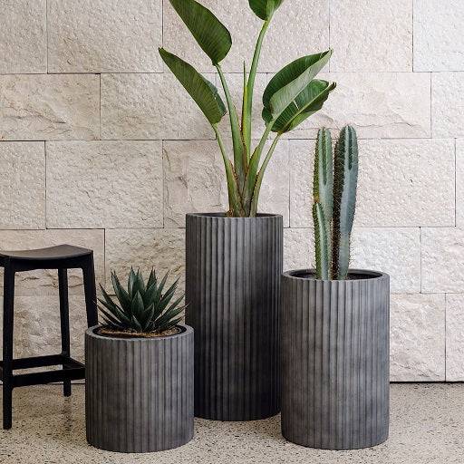 Outdoor balcony garden pots