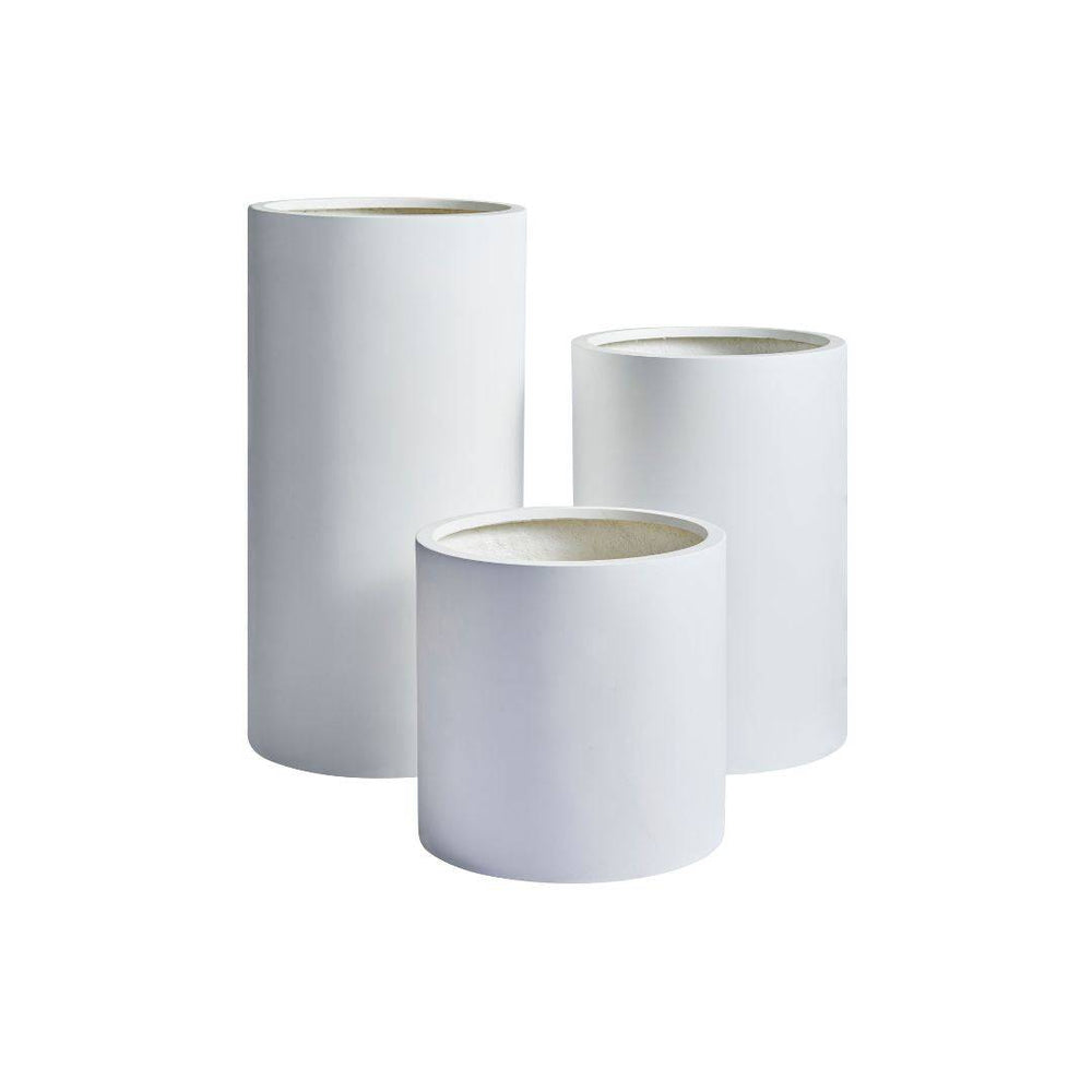 Cylinder-based style garden pot