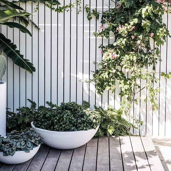 Balcony garden pots