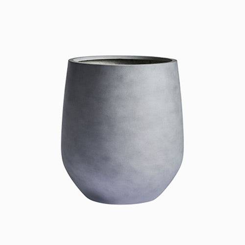 Single grey lightweight pot