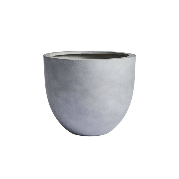 Single grey pot